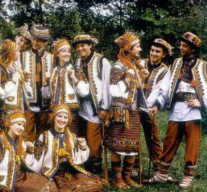 Танцювальний ансамбль "Покуття". Dance group "Pokuttiya".